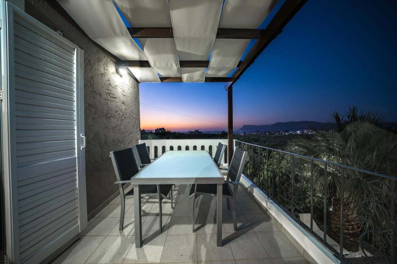 Petronila Luxury Villa With Heated Private Pool كيساموس المظهر الخارجي الصورة